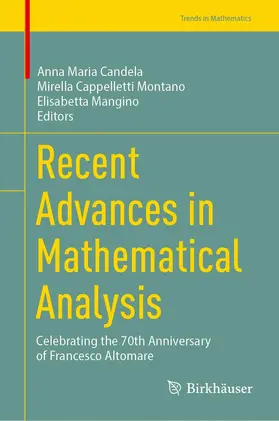 Candela / Mangino / Cappelletti Montano |  Recent Advances in Mathematical Analysis | Buch |  Sack Fachmedien