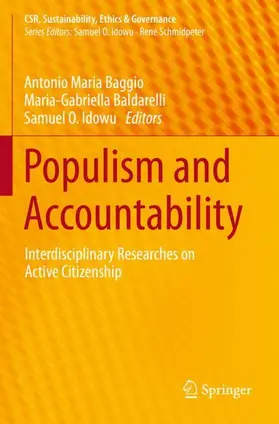 Baggio / Idowu / Baldarelli |  Populism and Accountability | Buch |  Sack Fachmedien