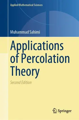 Sahimi | Applications of Percolation Theory | Buch | 978-3-031-20385-5 | sack.de
