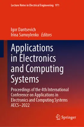 Dantsevich / Samoylenko |  Applications in Electronics and Computing Systems | eBook | Sack Fachmedien