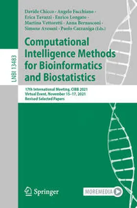 Chicco / Facchiano / Tavazzi | Computational Intelligence Methods for Bioinformatics and Biostatistics | E-Book | sack.de