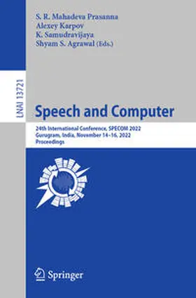 Prasanna / Karpov / Samudravijaya |  Speech and Computer | eBook | Sack Fachmedien