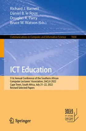 Barnett / le Roux / Parry | ICT Education | E-Book | www2.sack.de