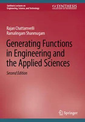 Chattamvelli / Shanmugam |  Generating Functions in Engineering and the Applied Sciences | eBook | Sack Fachmedien