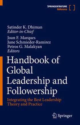 Marques / Schmieder-Ramirez / Malakyan |  Handbook of Global Leadership and Followership | Buch |  Sack Fachmedien