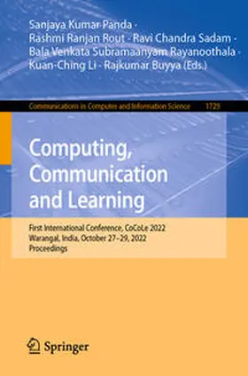 Panda / Rout / Sadam |  Computing, Communication and Learning | eBook | Sack Fachmedien