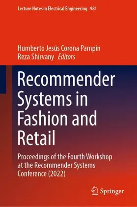 Shirvany / Corona Pampín |  Recommender Systems in Fashion and Retail | Buch |  Sack Fachmedien