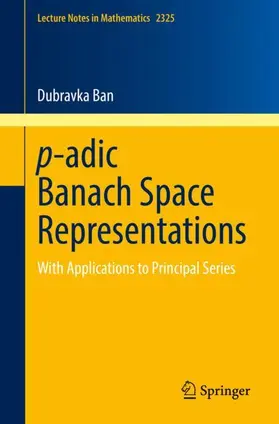 Ban |  p-adic Banach Space Representations | Buch |  Sack Fachmedien
