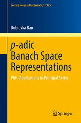 Ban | p-adic Banach Space Representations | E-Book | sack.de