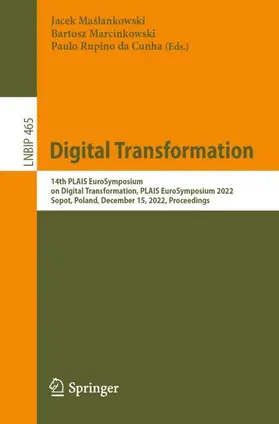 Maslankowski / Maslankowski / Rupino da Cunha |  Digital Transformation | Buch |  Sack Fachmedien