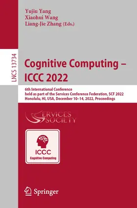 Yang / Wang / Zhang |  Cognitive Computing - ICCC 2022 | Buch |  Sack Fachmedien