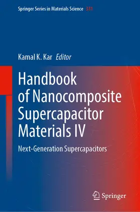 Kar |  Handbook of Nanocomposite Supercapacitor Materials IV | Buch |  Sack Fachmedien