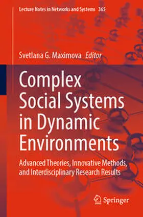 Maximova | Complex Social Systems in Dynamic Environments | E-Book | sack.de