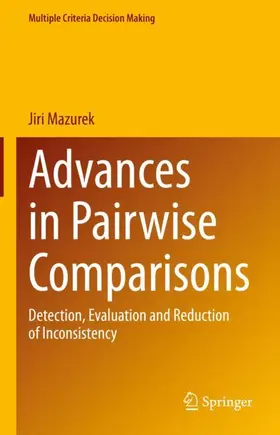 Mazurek |  Advances in Pairwise Comparisons | Buch |  Sack Fachmedien