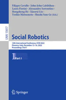 Cavallo / Cabibihan / Fiorini |  Social Robotics | eBook | Sack Fachmedien