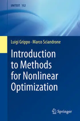 Grippo / Sciandrone |  Introduction to Methods for Nonlinear Optimization | eBook | Sack Fachmedien