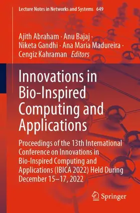 Abraham / Bajaj / Kahraman |  Innovations in Bio-Inspired Computing and Applications | Buch |  Sack Fachmedien