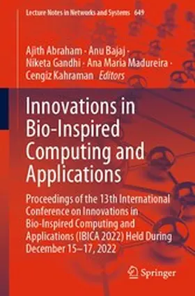 Abraham / Bajaj / Gandhi |  Innovations in Bio-Inspired Computing and Applications | eBook | Sack Fachmedien