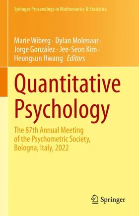 Wiberg / Molenaar / Hwang |  Quantitative Psychology | Buch |  Sack Fachmedien