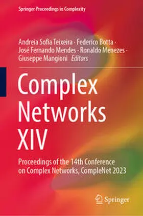 Teixeira / Botta / Mendes |  Complex Networks XIV | eBook | Sack Fachmedien