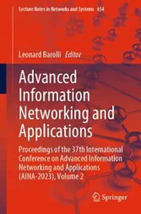 Barolli | Advanced Information Networking and Applications | E-Book | sack.de