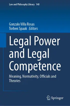 Spaak / Villa-Rosas |  Legal Power and Legal Competence | Buch |  Sack Fachmedien