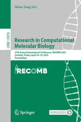 Tang | Research in Computational Molecular Biology | E-Book | sack.de