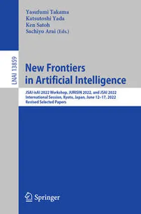 Takama / Yada / Satoh |  New Frontiers in Artificial Intelligence | eBook | Sack Fachmedien