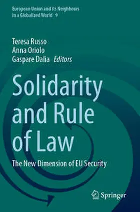 Russo / Dalia / Oriolo |  Solidarity and Rule of Law | Buch |  Sack Fachmedien