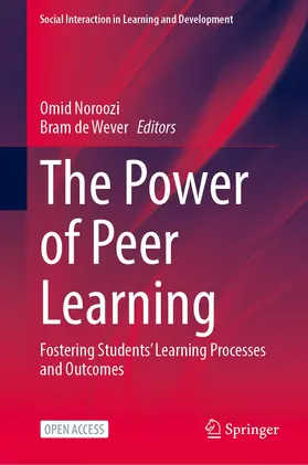Noroozi / De Wever |  The Power of Peer Learning | Buch |  Sack Fachmedien