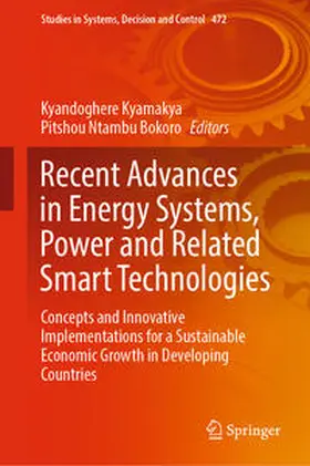 Kyamakya / Bokoro |  Recent Advances in Energy Systems, Power and Related Smart Technologies | eBook | Sack Fachmedien