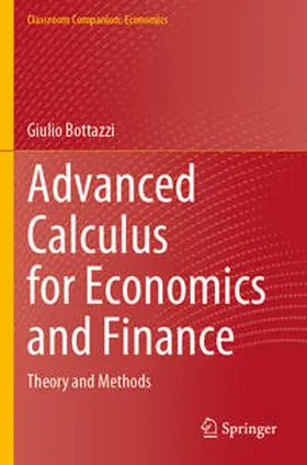 Bottazzi |  Advanced Calculus for Economics and Finance | Buch |  Sack Fachmedien