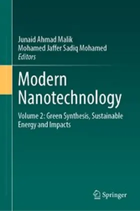 Malik / Sadiq Mohamed |  Modern Nanotechnology | eBook | Sack Fachmedien