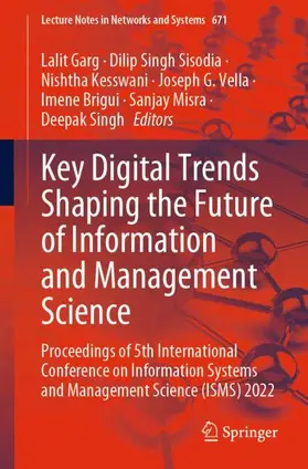 Garg / Sisodia / Kesswani |  Key Digital Trends Shaping the Future of Information and Management Science | Buch |  Sack Fachmedien