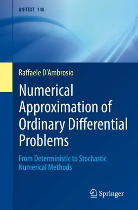 D'Ambrosio | Numerical Approximation of Ordinary Differential Problems | Buch | 978-3-031-31342-4 | sack.de