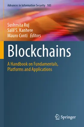 Ruj / Conti / Kanhere |  Blockchains | Buch |  Sack Fachmedien