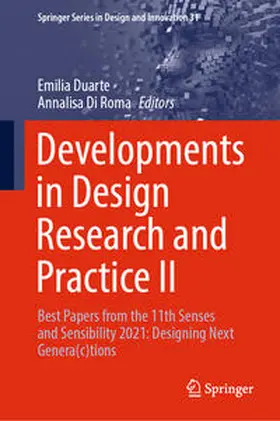 Duarte / Di Roma |  Developments in Design Research and Practice II | eBook | Sack Fachmedien