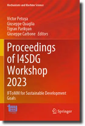 Petuya / Carbone / Quaglia |  Proceedings of I4SDG Workshop 2023 | Buch |  Sack Fachmedien