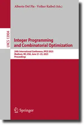 Del Pia / Kaibel | Integer Programming and Combinatorial Optimization | E-Book | www2.sack.de