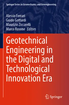 Ferrari / Rosone / Ziccarelli |  Geotechnical Engineering in the Digital and Technological Innovation Era | Buch |  Sack Fachmedien