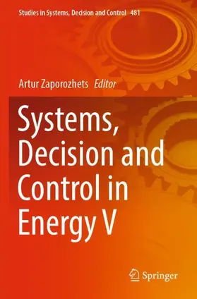 Zaporozhets |  Systems, Decision and Control in Energy V | Buch |  Sack Fachmedien