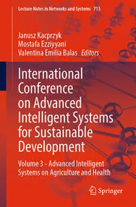 Kacprzyk / Ezziyyani / Balas |  International Conference on Advanced Intelligent Systems for Sustainable Development | eBook | Sack Fachmedien