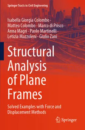 Colombo / di Prisco / Magri |  Structural Analysis of Plane Frames | Buch |  Sack Fachmedien