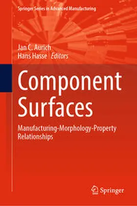 Aurich / Hasse |  Component Surfaces | eBook | Sack Fachmedien