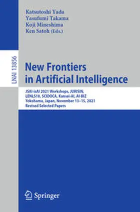 Yada / Takama / Mineshima |  New Frontiers in Artificial Intelligence | Buch |  Sack Fachmedien