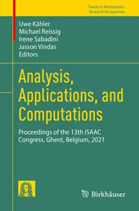 Kähler / Vindas / Reissig |  Analysis, Applications, and Computations | Buch |  Sack Fachmedien