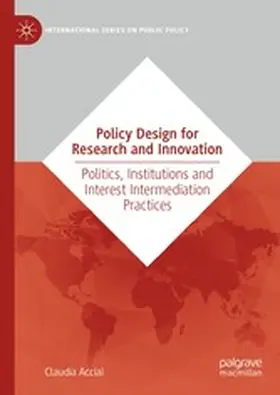 Acciai |  Policy Design for Research and Innovation | eBook | Sack Fachmedien