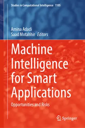 Adadi / Motahhir | Machine Intelligence for Smart Applications | E-Book | sack.de