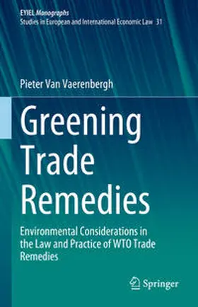 Van Vaerenbergh |  Greening Trade Remedies | eBook | Sack Fachmedien