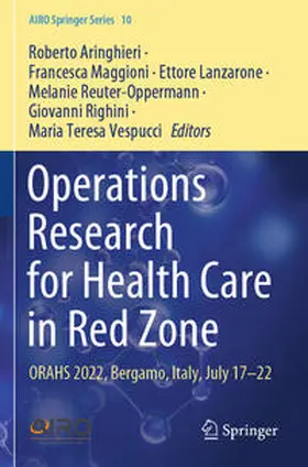 Aringhieri / Maggioni / Vespucci |  Operations Research for Health Care in Red Zone | Buch |  Sack Fachmedien